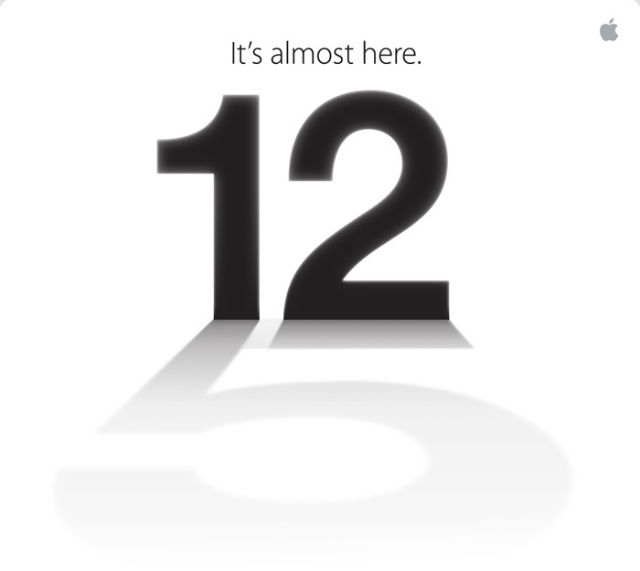 Apple: iPhone 5, inviti per il 12 Settembre